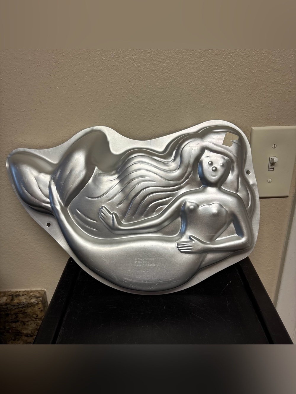 Vintage 1993 Mermaid Wilton Cake Pan